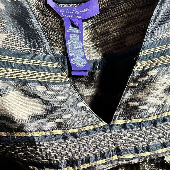 Ralph Lauren, 2016 Runway Collection Filipa Fringe Trim Top - Picture 14 of 17